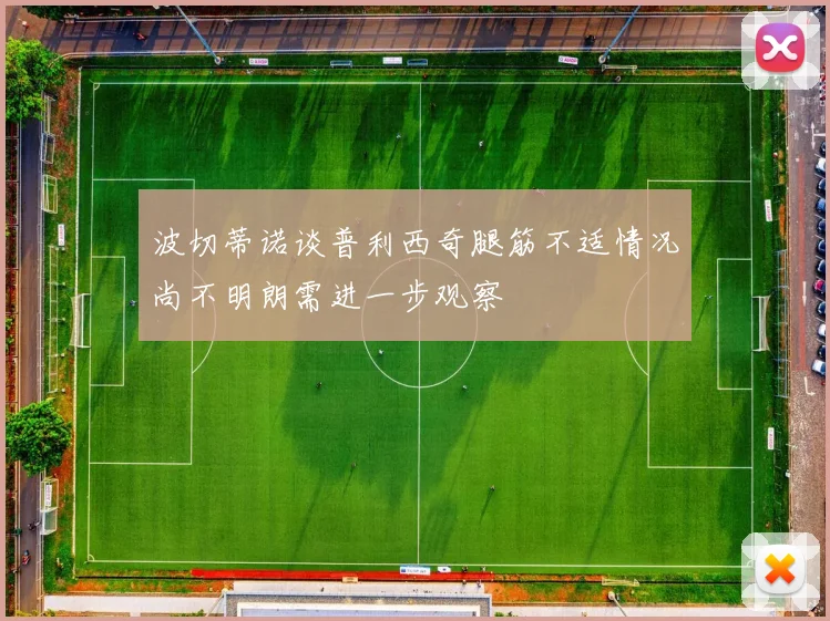 波切蒂诺谈普利西奇腿筋不适情况尚不明朗需进一步观察